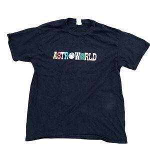 Astroworld T Shirt Large Black